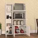 Ver imagem 5 de Armário de Cozinha Multiuso Âmbar 3 Portas Forno e Micro