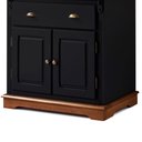 Ver imagem 3 de Balcão Buffet 2 Portas 1 Gavetas Manchester 2000 Linz Móveis - Preto/Imbuia