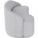 Ver imagem 7 de Sofá 4 Lugares Curvo Sala de Estar Living Lótus D02 Bouclê Cinza 230 cm B-56 - Lyam Decor