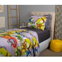 Ver imagem 2 de Jogo de Lençol Solteiro Infantil Toque Macio Duplo 3 Peças Menino e Menina 100% Poliéster Sultan