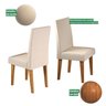 Kit com 6 Cadeiras para Sala de Jantar Mdp/mdf Wallace - 6