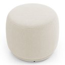 Ver imagem 5 de Puff Decorativo Orgânico Living Molly Redondo Bouclê Bege - Desk Design