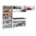 Ver imagem 6 de Cozinha de Aço Completa Telasul Star New com Vidro e Balcão