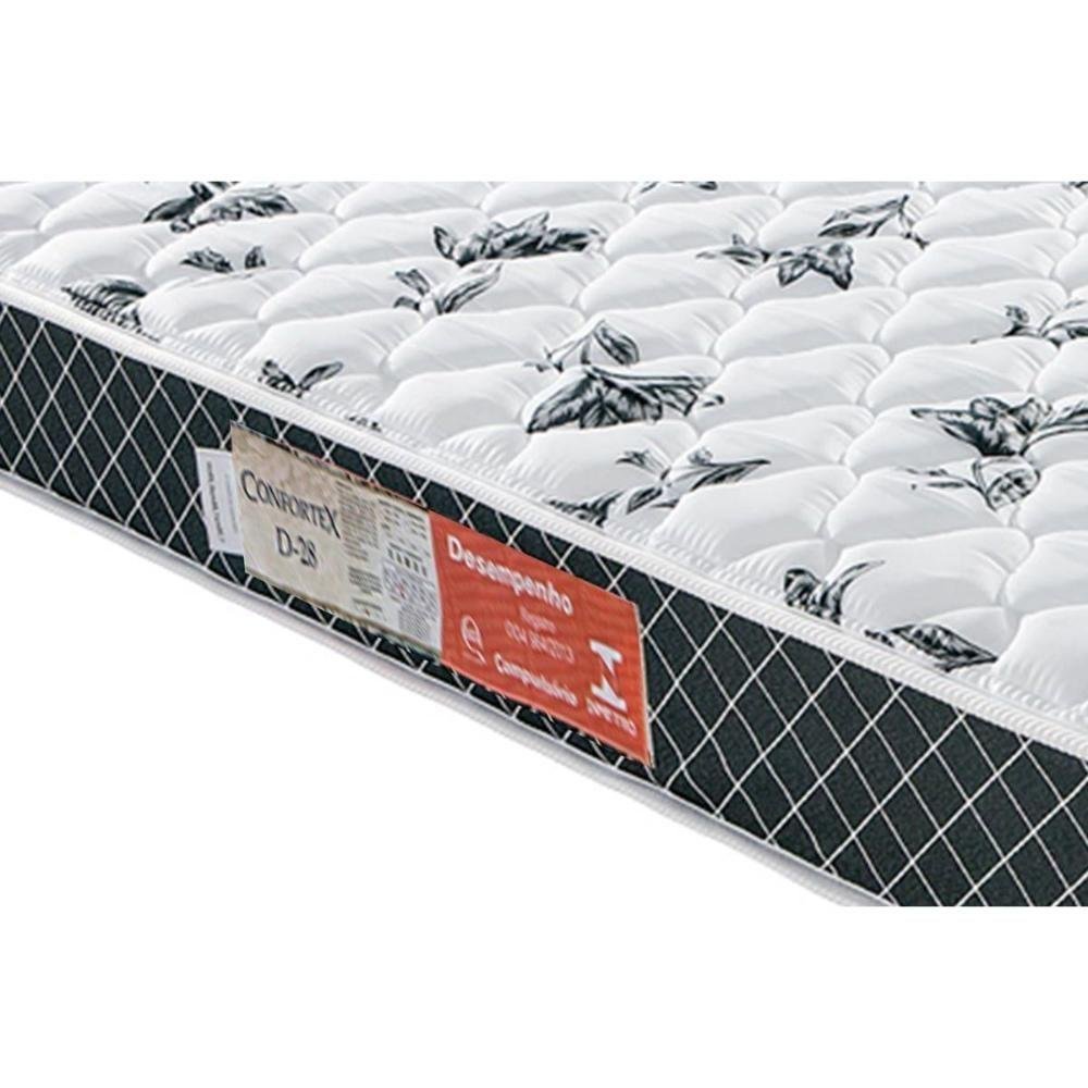 Colchão Casal Espuma D28 Confortex (138x188x14) - Plumatex | MadeiraMadeira