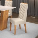 Ver imagem 3 de Kit com 2 Cadeiras para Sala de Jantar Mdp/mdf Dyniz