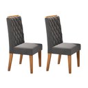 Ver imagem 2 de Kit com 2 Cadeiras para Sala de Jantar Mdp/mdf Dyniz