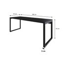 Ver mais imagens de Mesa Presidente 190x70x75cm Yon YOME7190 Preto Tx - Est.Preta