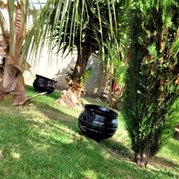 Panelão Caldeirão Bruxa Tripé Ferro Fundido Preto 40L 42cm - 3