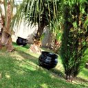 Ver imagem 3 de Panelão Caldeirão Bruxa Tripé Ferro Fundido Preto 40L 42cm