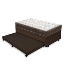 Ver imagem 4 de Cama Box Baú e Auxiliar Solteiro + Colchão de Ortobom D45 ISO 150 88cm