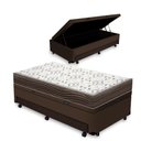 Ver imagem 1 de Cama Box Baú e Auxiliar Solteiro + Colchão de Ortobom D45 Iso 150 88cm