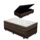Ver imagem 1 de Cama Box Baú e Auxiliar Solteiro + Colchão de Ortobom D45 ISO 150 88cm
