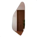 Ver imagem 2 de Espelho Decorativo Orgânico Led Frio 170x70 Suporte de Parede Rocco Sala Quarto Banheiro Escritório