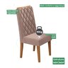 Kit com 6 Cadeiras para Sala de Jantar Mdp/mdf Dyniz - 6