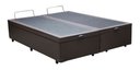 Ver imagem 4 de Box Bau King Size Premium (blindada) Super Reforçada Cor Preto Corino