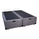 Ver imagem 5 de Box Bau King Size Premium (blindada) Super Reforçada Cor Preto Corino