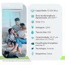 Ver imagem 3 de Ar Condicionado Split Hw Dual Inverter Voice R-32 Lg 12.000 Btus Frio S3nq12ja31k.eb2gamz Branco