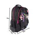 Ver imagem 3 de Mochila de Costas Preta Rebecca Bonbon 17,5 Rb24595