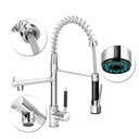 Ver imagem 2 de Torneira Cozinha Gourmet Monocomando Alta Spray Cromado 75cm