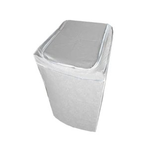 Capa Maquinas Lavar Electrolux 9kg e 10kg com Zíper Branca