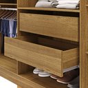 Ver mais imagens de Guarda-Roupa Casal Com 6 Portas 2 Gavetas Buriti