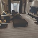 Ver mais imagens de Piso Vinilico Autocolante Madeira Régua Adesiva Caixa 7m² - Nogueira Vintage - Imitação Madeira