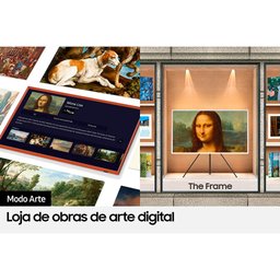 Smart TV The Frame 85 Polegadas 4K Samsung - 9