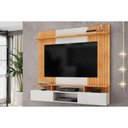 Ver imagem 1 de Home P/ Tv até 65 Pol Ben C/ 2 Portas 160x153cm Bali/cedro - Dj Móveis