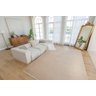 Tapete Sala Viena Liso 2x3 Bege Areia 200x300 Cm Alto Relevo - 2
