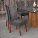 Ver imagem 3 de Kit com 6 Cadeiras em Madeira Maciça Vegas