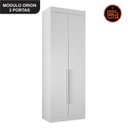 Ver imagem 1 de Guarda Roupa Solteiro Modulado 2 Portas 3 Gavetas 100% MDF Orion