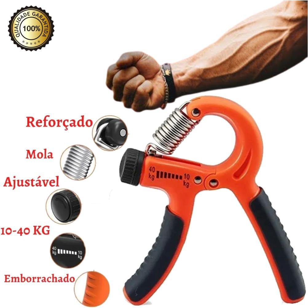 Hand Grip Ajustável Fortalecedor Antebraço Academia - 1