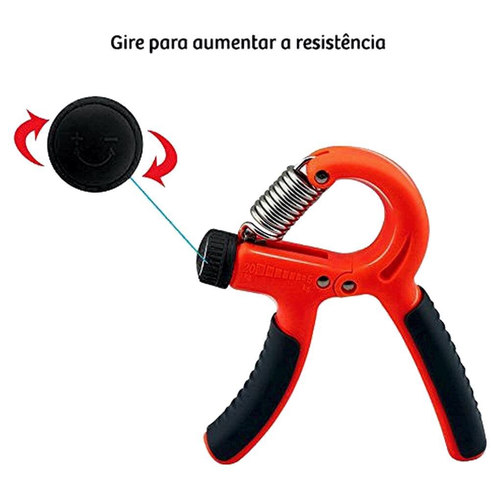 Hand Grip Ajustável Fortalecedor Antebraço Academia - 4