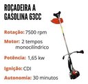 Ver imagem 3 de Roçadeira À Gasolina Multifuncional 5 em 1 63cc Importway
