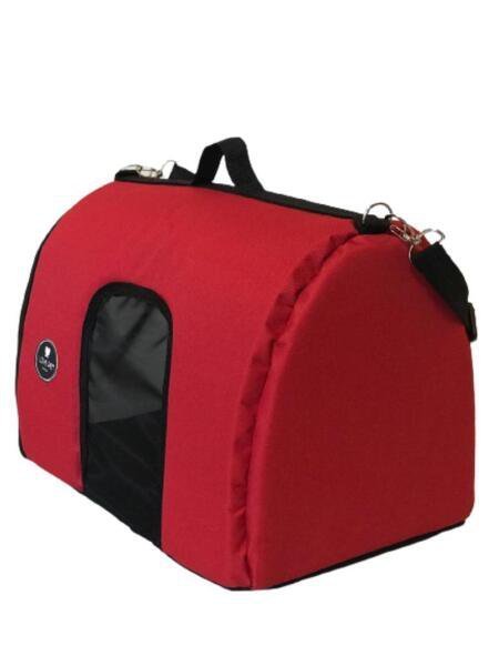 Bolsa Transporte I Love Pet Design- Cães E Gatos- Vermelho-P - 3