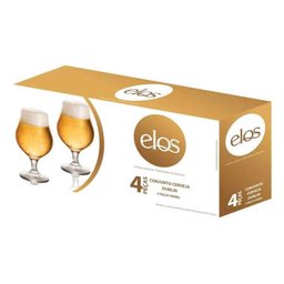 Conjunto Cerveja 4 Copos Dublin 400 Ml Elos 9574 - 2