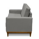 Ver imagem 4 de Sofá 2 Lugares 1,80m Living Lavinia Linho Cinza Adonai Estofados