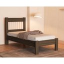 Ver imagem 6 de Kit Quarto Bela Solteiro de Mdf Cama + Guarda Roupa 3 Portas Designer Moderno Ripado