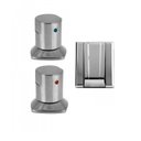 Ver imagem 1 de Kit com 2 Acabamento Registro e 1 Válvula de Descarga Ducon Metais