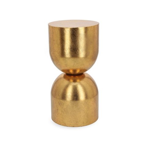 Banco em Metal Dourado 55cm 18939 Mart