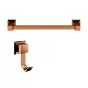 Ver imagem 1 de Kit com Porta Toalha de Banho 62cm e 01 Cabide Rose Gold Ducon Metais