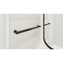 Ver imagem 3 de Kit de Acessórios para Banheiro com 3 Peças em Aço Inox Preto Fosco Texturizado com Toalheiro Simple