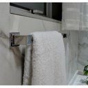 Ver imagem 4 de Kit com Porta Toalha de Banho 62cm e 01 Cabide Cromado Ducon Metais