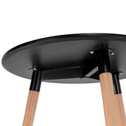 Mesa alta bar bistro gourmet Eames Leda pé palito - 4