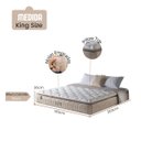 Ver imagem 2 de Colchão King Size Molas Ensacadas Pillow Top Confortable 193x203x36cm - Megasul