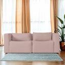 Ver imagem 4 de Sofá 2 Lugares Billy 150cm Orgânico Luxo Recepção Bouclé