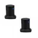 Ver imagem 1 de Kit com 02 Acabamentos para Registro C-44 Black Ducon Metais