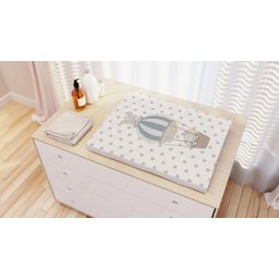 Kit berço infantil navio menino para quarto de bebê KT30 - 2