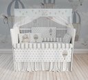 Ver imagem 1 de Kit berço infantil navio menino para quarto de bebê KT30