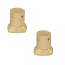 Ver imagem 1 de Kit com 02 Acabamentos para Registro C-44 Ouro Fosco Ducon Metais